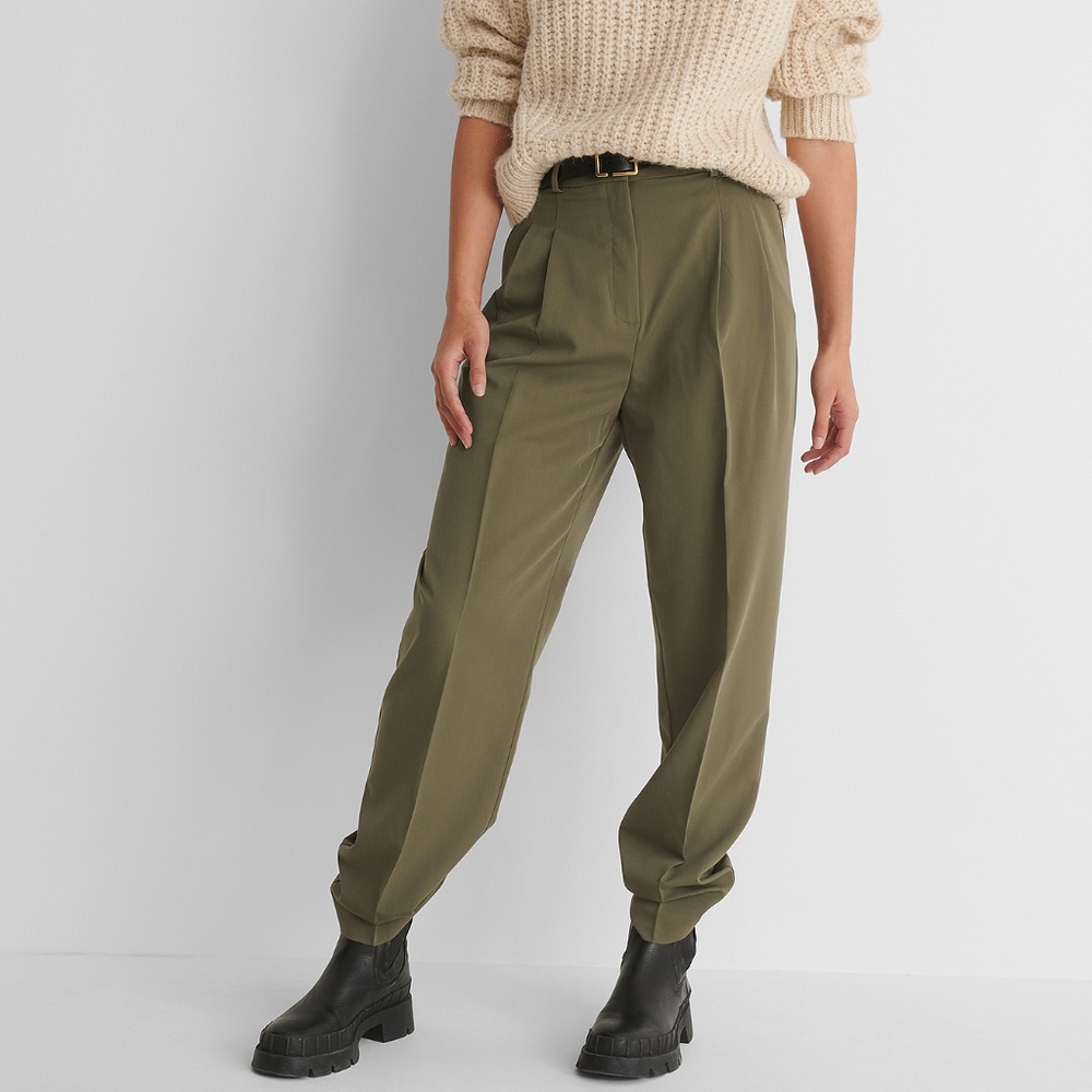 *SOLD* High waisted straight pants Mango